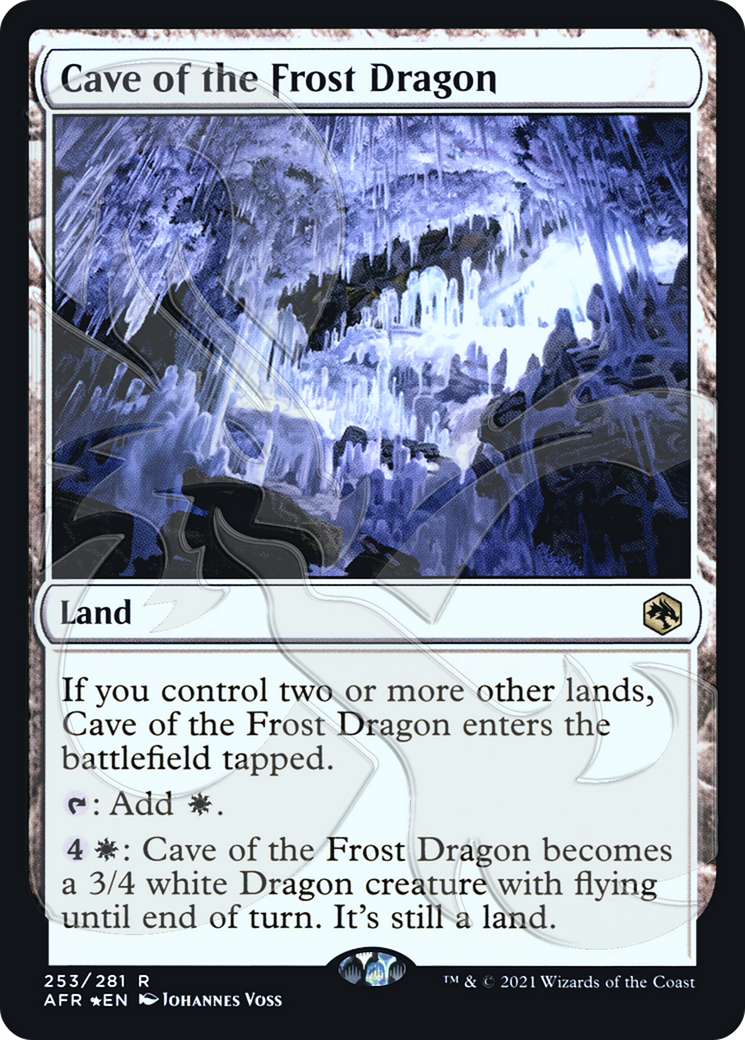 Cave of the Frost Dragon - Promo [PAFR-253a]