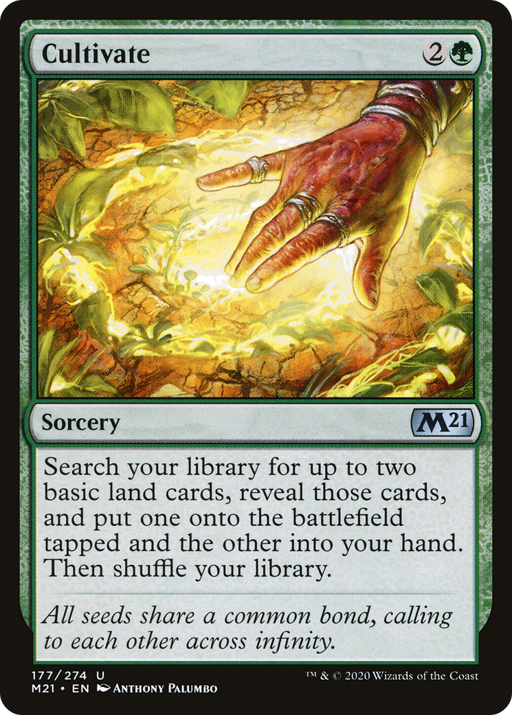 Cultivate [M21-177]