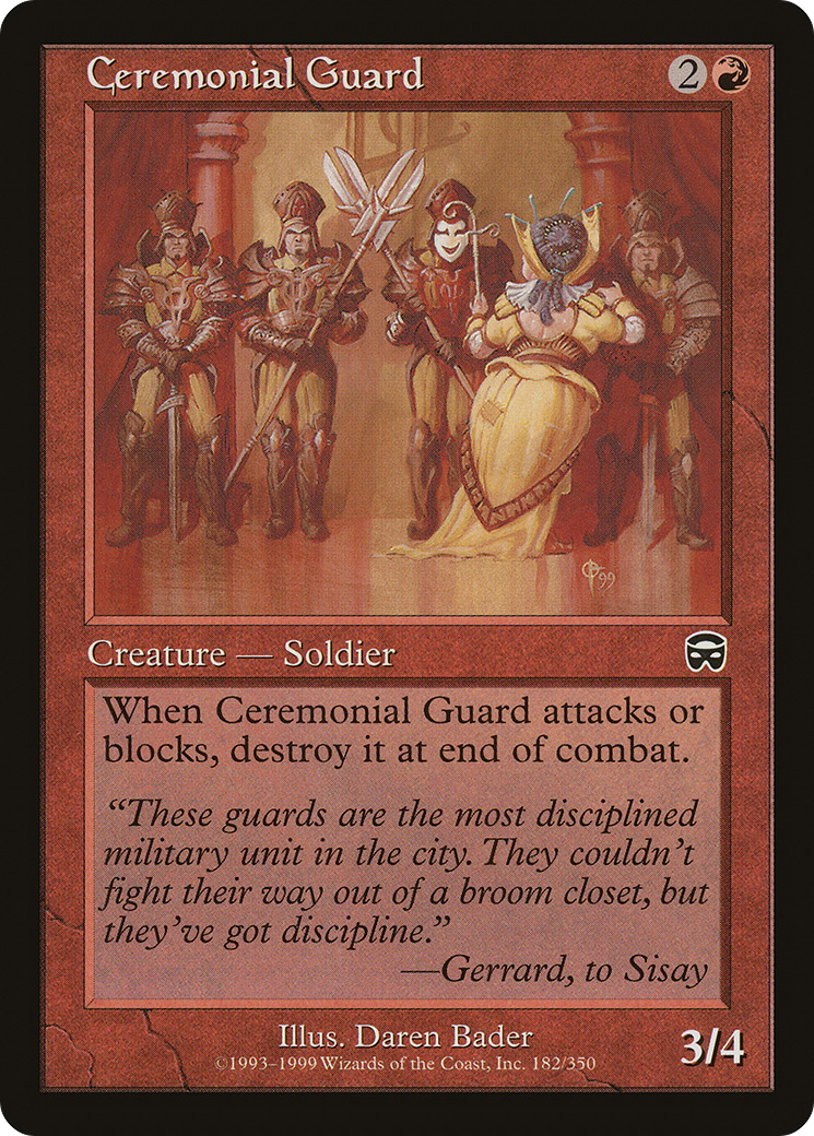 Ceremonial Guard [MMQ-182]