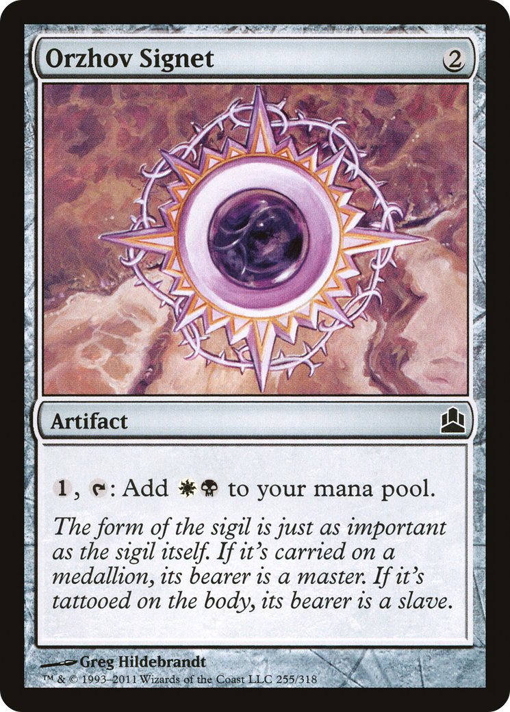 Orzhov Signet [CMD-255]