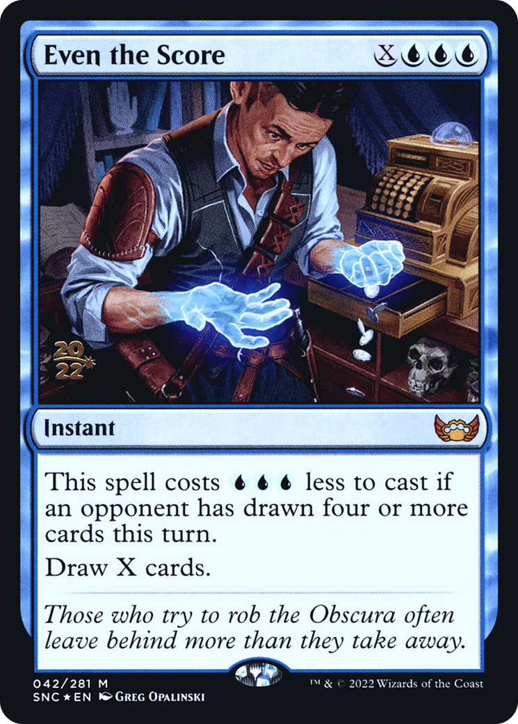 Even the Score - Prerelease Promo [PSNC-42s]