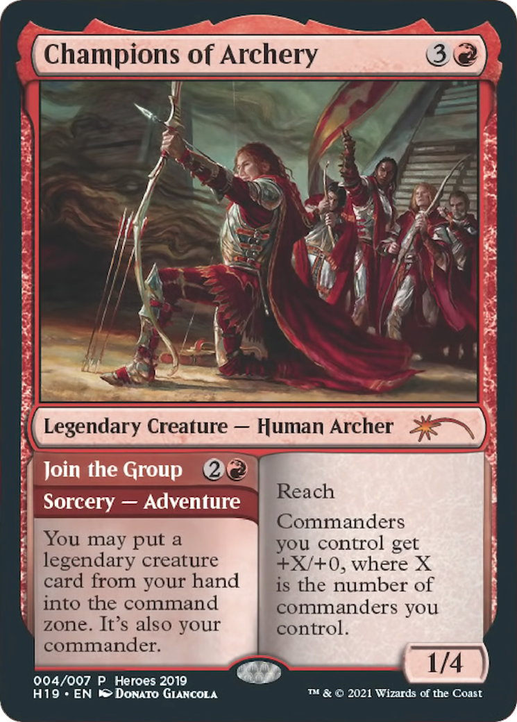 Champions of Archery // Join the Group [PH19-4]