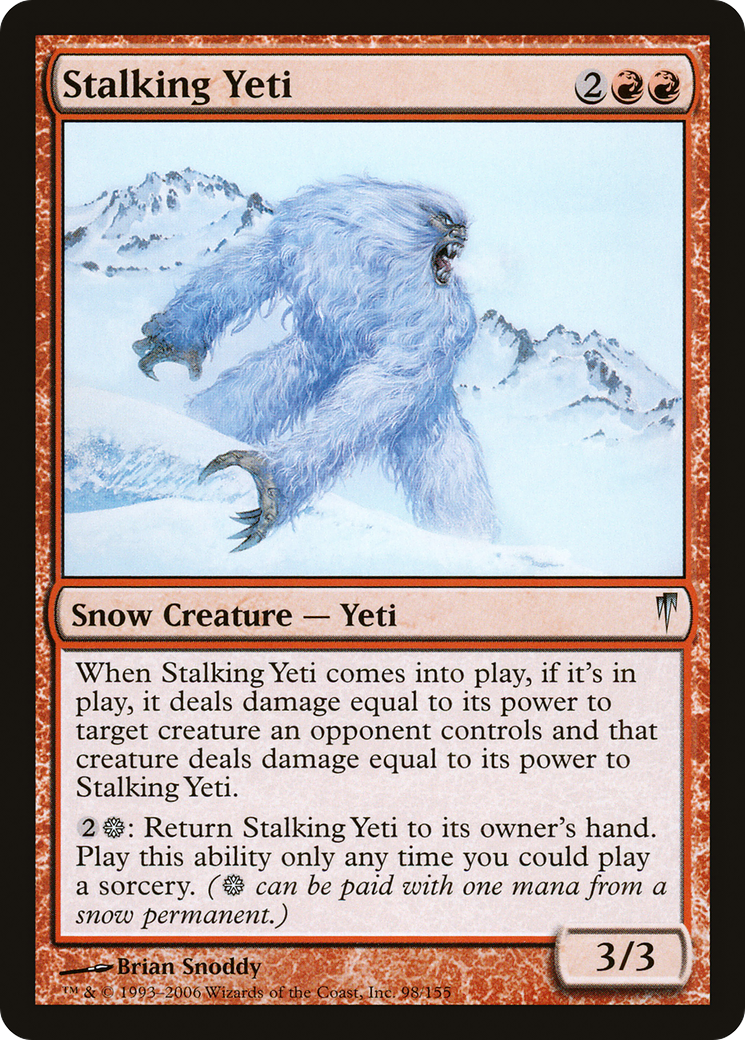 Stalking Yeti [CSP-98]