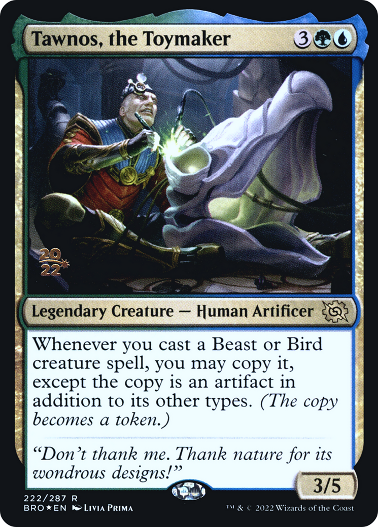 Tawnos, the Toymaker - Prerelease Promo [PBRO-222s]