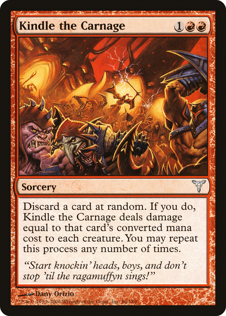 Kindle the Carnage [DIS-66]