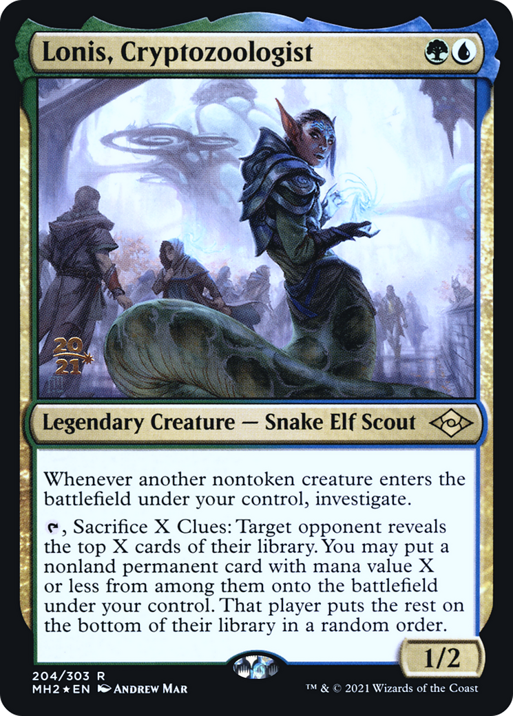 Lonis, Cryptozoologist - Prerelease Promo [PMH2-204s]