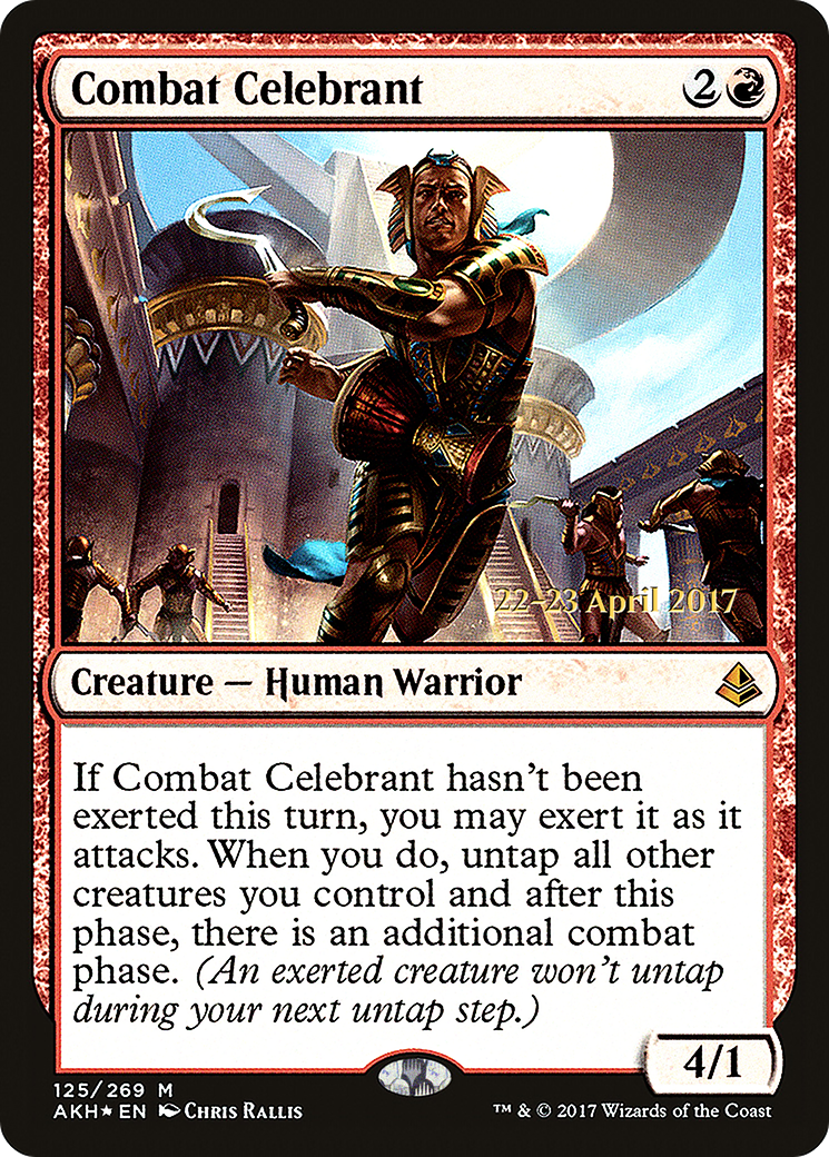 Combat Celebrant - Prerelease Promo [PAKH-125s]