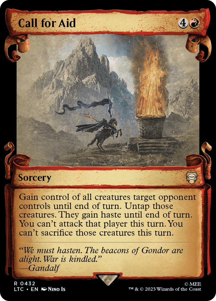 Call for Aid - Showcase [LTC-432]