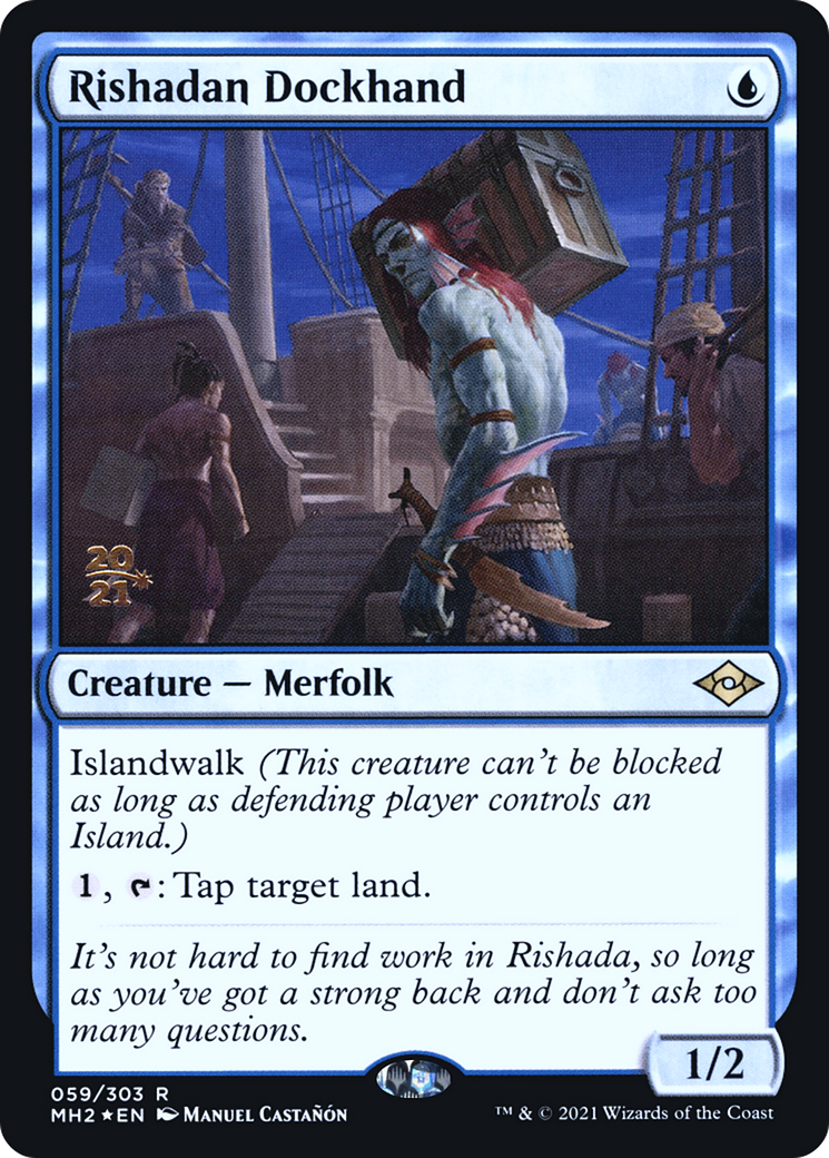 Rishadan Dockhand - Prerelease Promo [PMH2-59s]