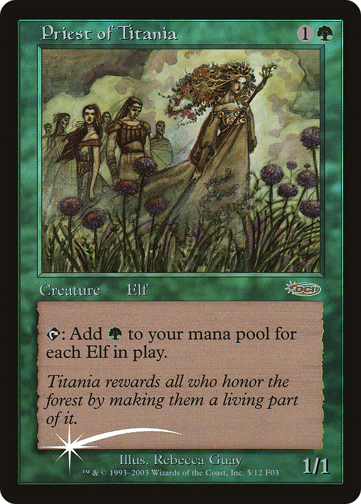 Priest of Titania - Promo [F03-5]