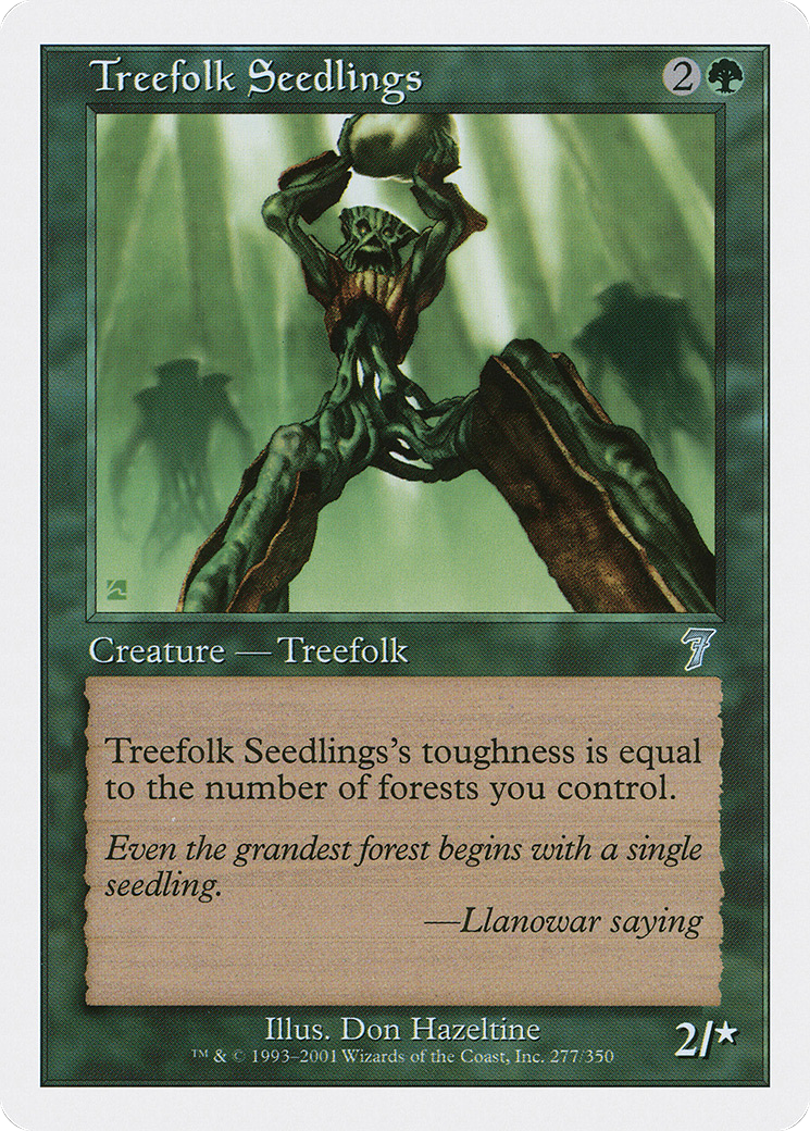 Treefolk Seedlings [7ED-277]