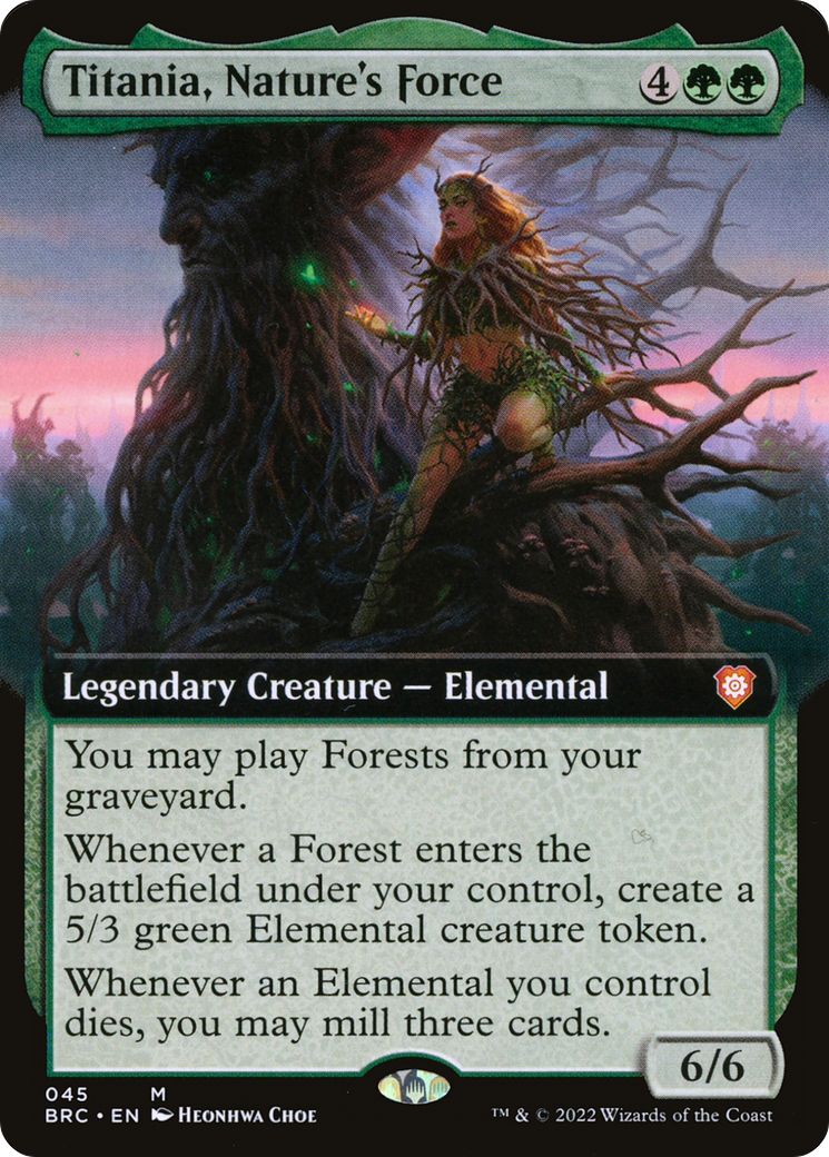 Titania, Nature's Force - Extended Art [BRC-45]