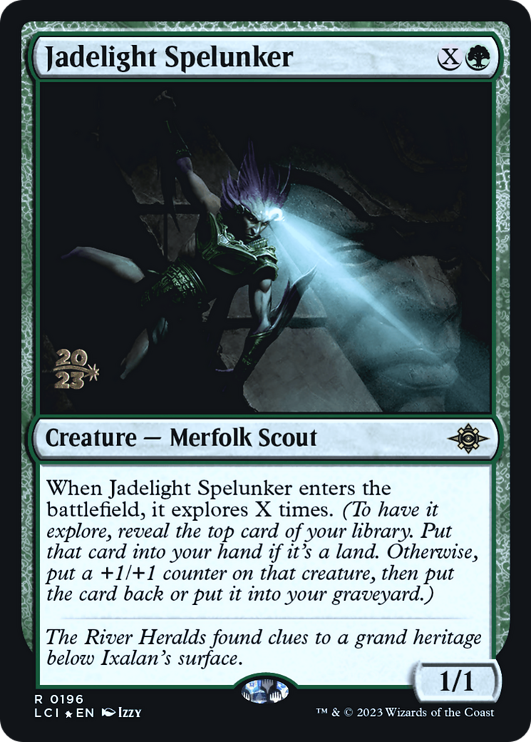 Jadelight Spelunker - Prerelease Promo [PLCI-196s]