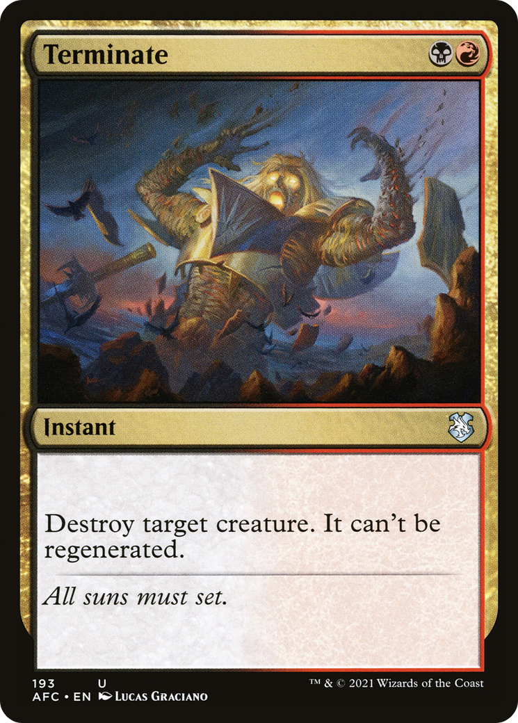 Terminate [AFC-193]