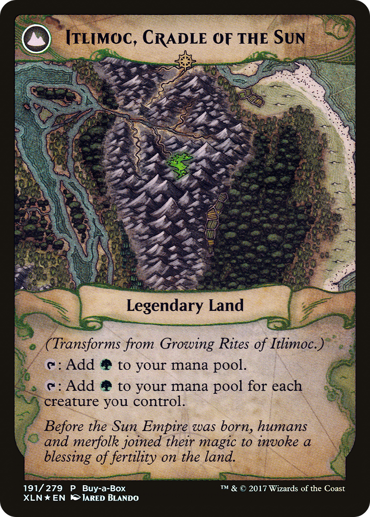 Growing Rites of Itlimoc // Itlimoc, Cradle of the Sun - Buy-a-Box Promo [PXTC-191]