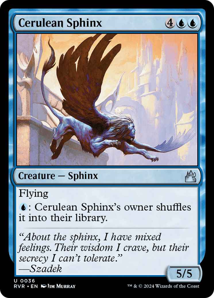 Cerulean Sphinx [RVR-36]