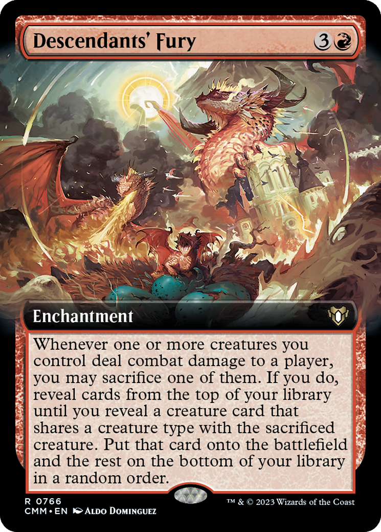 Descendants' Fury - Extended Art [CMM-766]