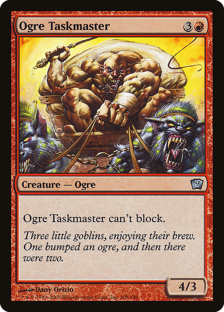 Ogre Taskmaster [9ED-205★]