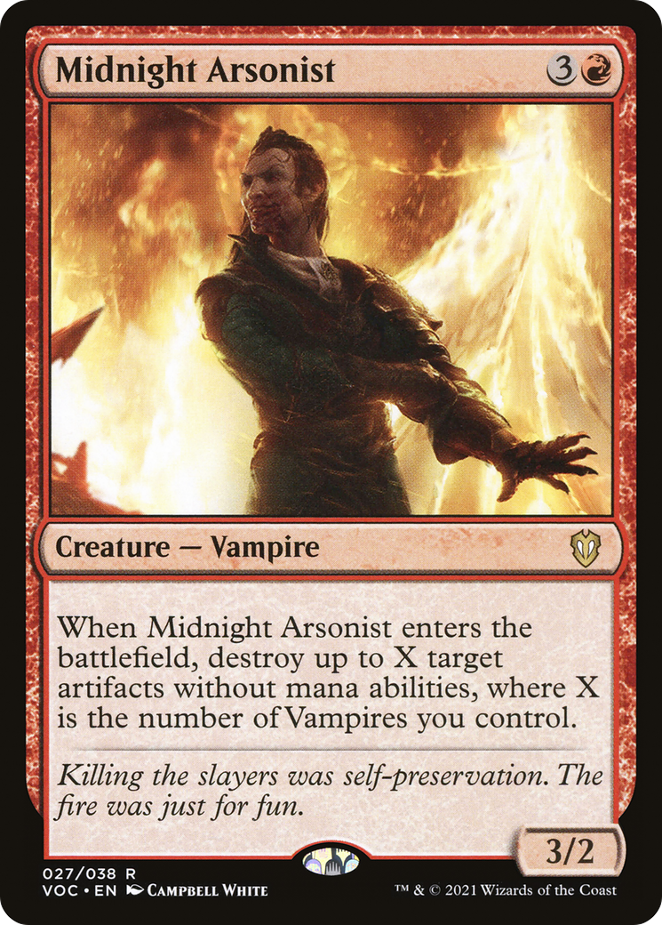 Midnight Arsonist [VOC-27]