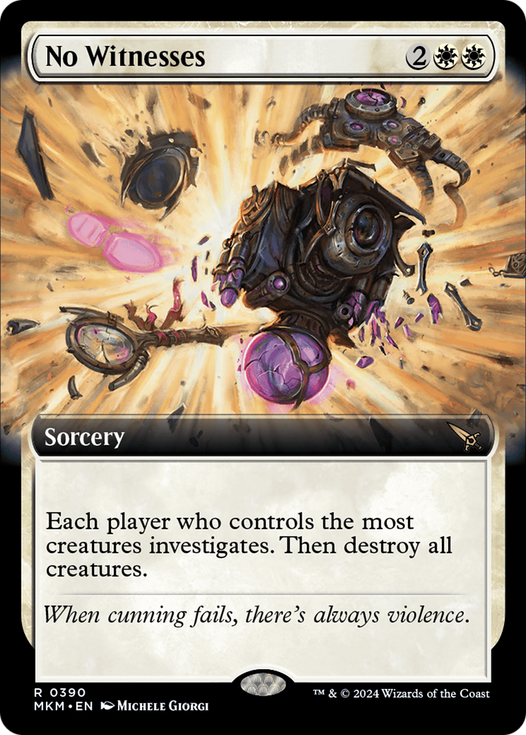 No Witnesses - Extended Art [MKM-390]