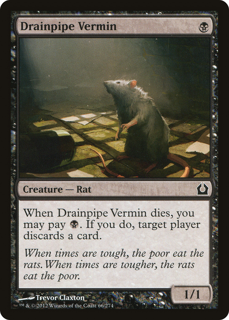 Drainpipe Vermin [RTR-66]