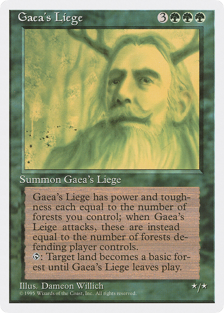 Gaea's Liege [4ED-247]