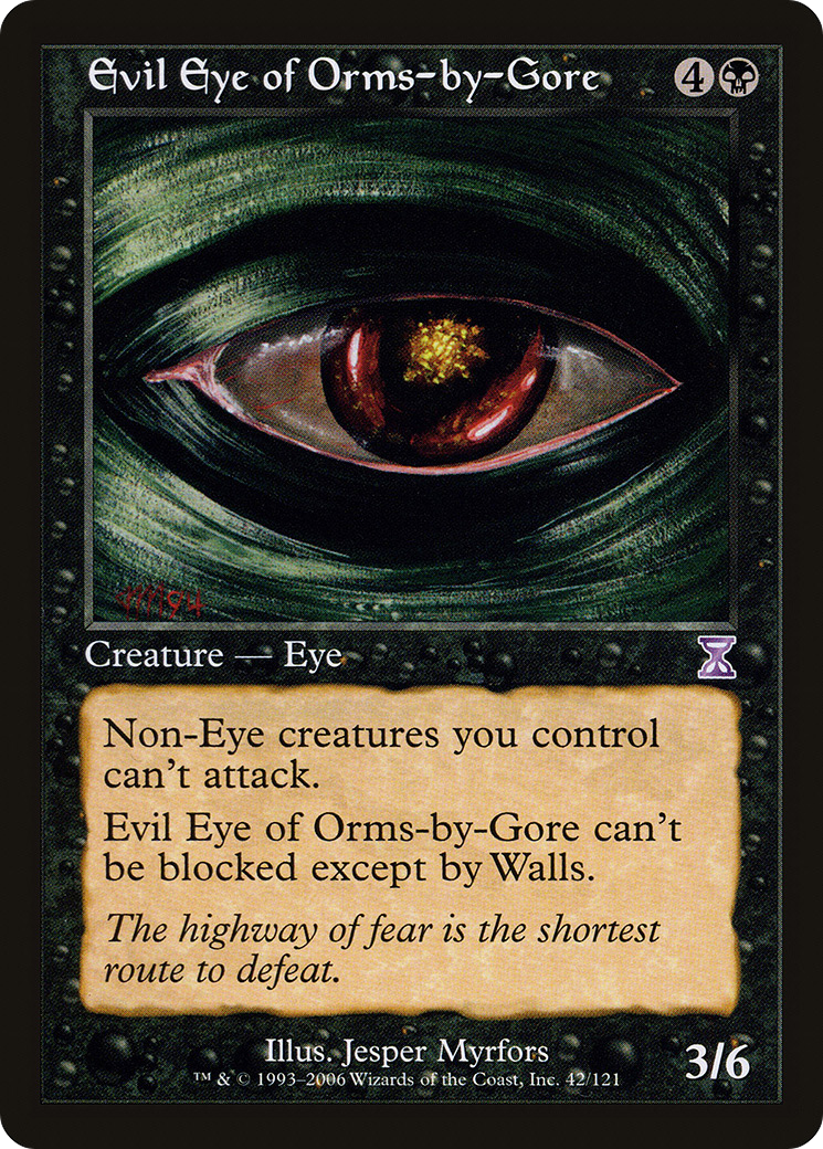 Evil Eye of Orms-by-Gore [TSB-42]