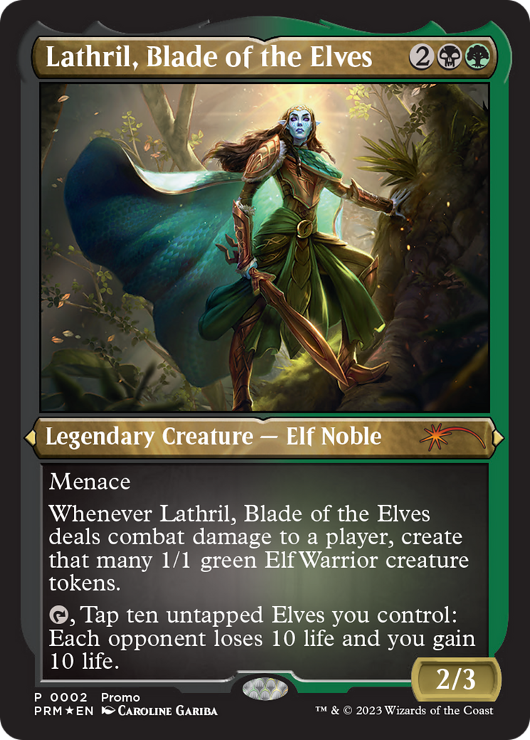 Lathril, Blade of the Elves - Promo [PRES-2]