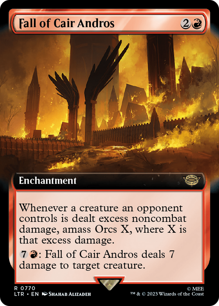 Fall of Cair Andros - Extended Art - Surge Foil [LTR-770]
