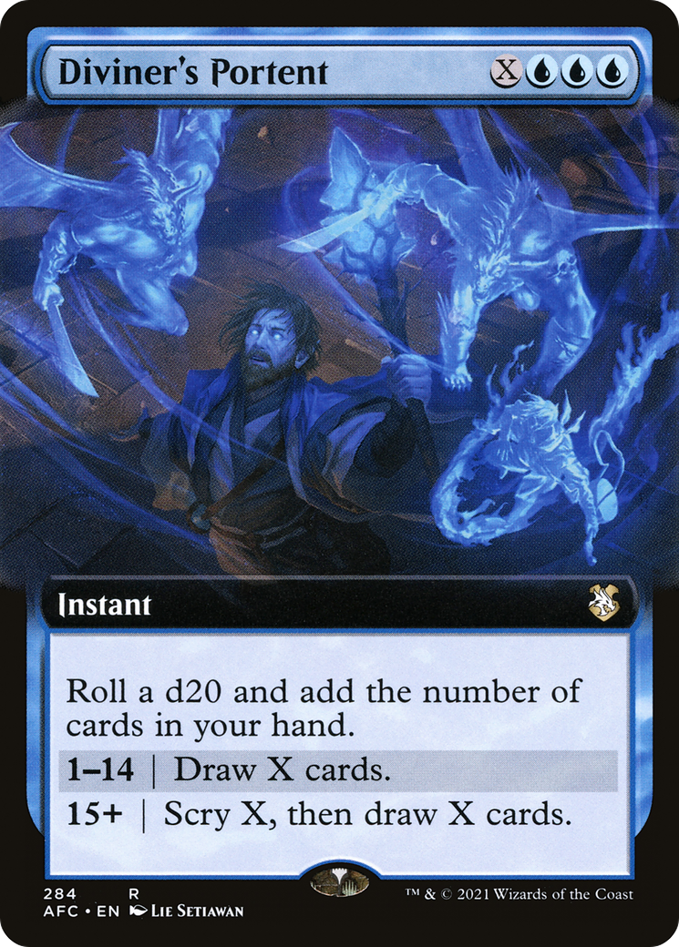 Diviner's Portent - Extended Art [AFC-284]