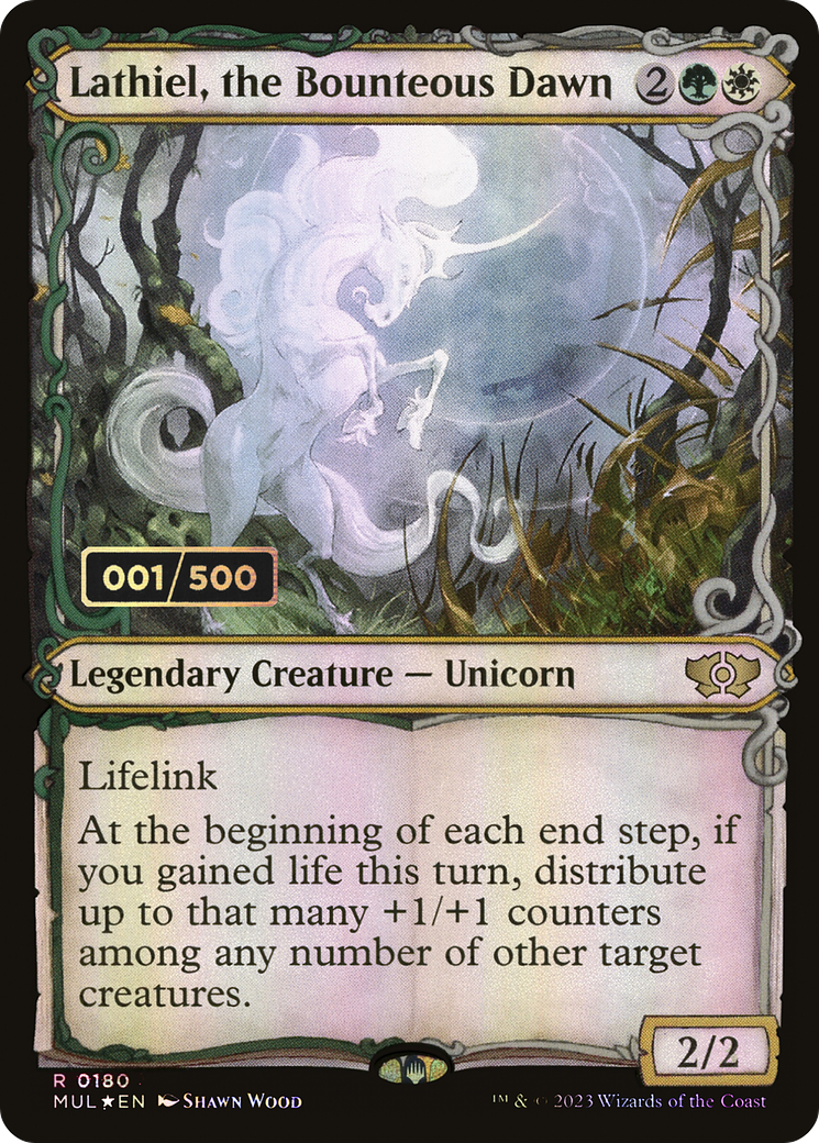 Lathiel, the Bounteous Dawn - Showcase - Serialized [MUL-180z]