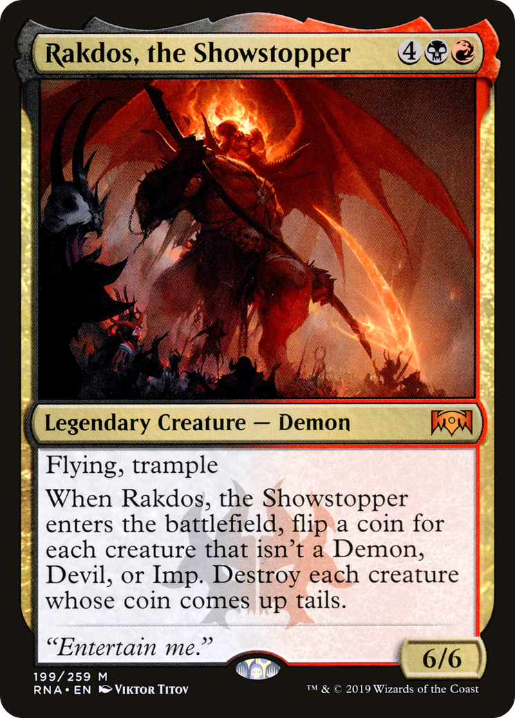 Rakdos, the Showstopper [RNA-199]