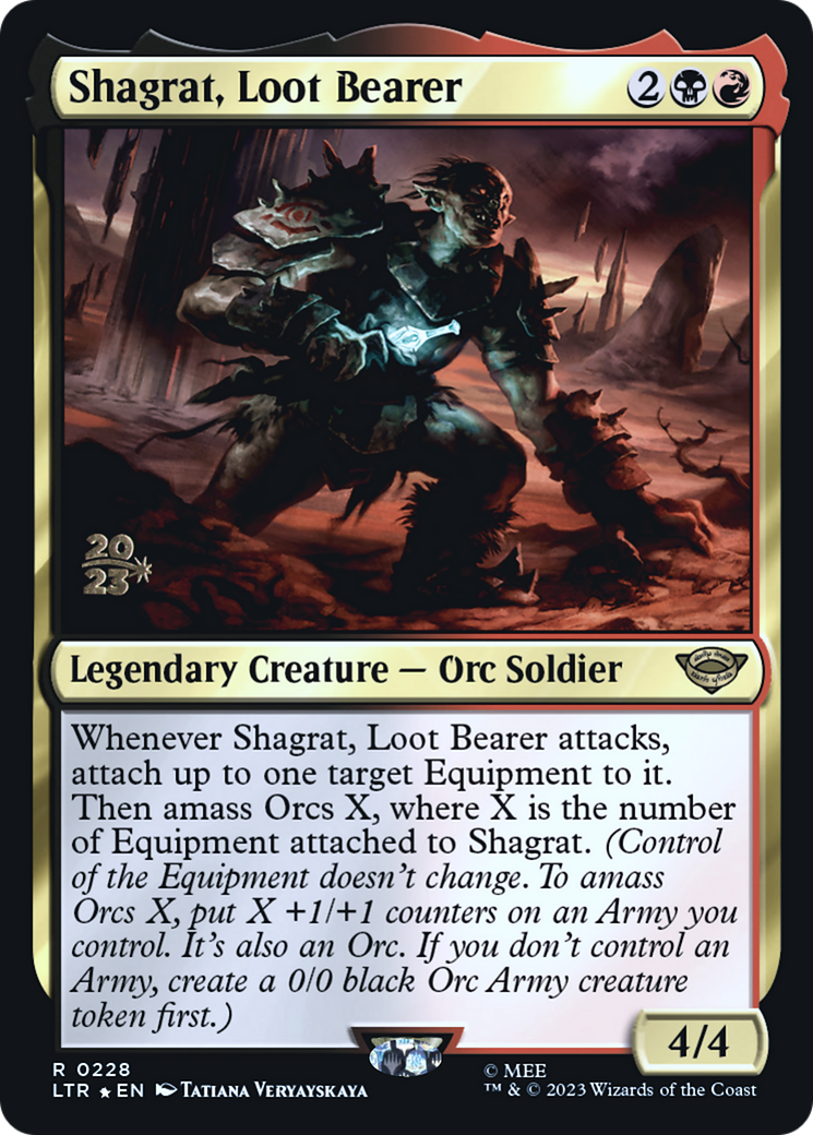 Shagrat, Loot Bearer - Prerelease Promo [PLTR-228s]
