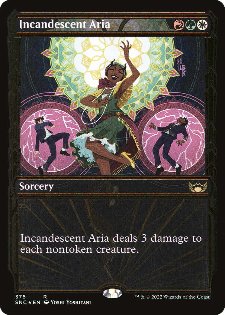 Incandescent Aria - Showcase - Gilded Foil [SNC-376]