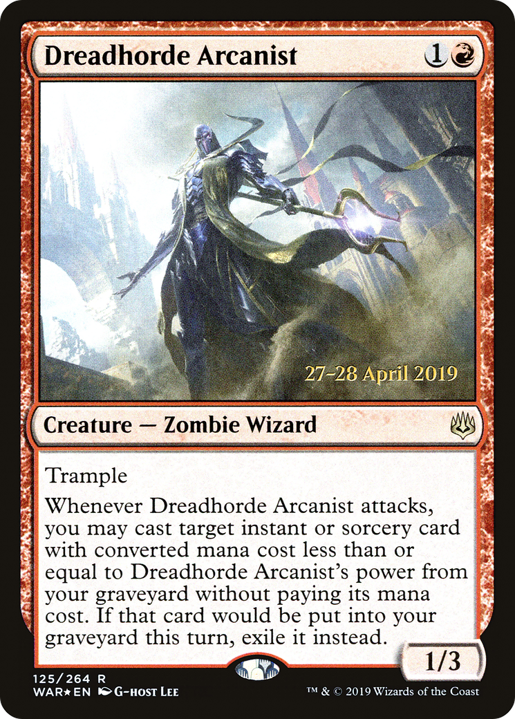 Dreadhorde Arcanist - Prerelease Promo [PWAR-125s]