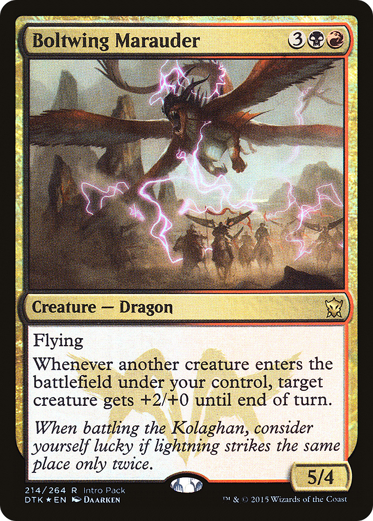 Boltwing Marauder - Promo [PDTK-214]