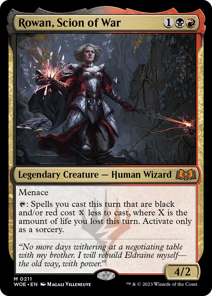 Rowan, Scion of War [WOE-211]