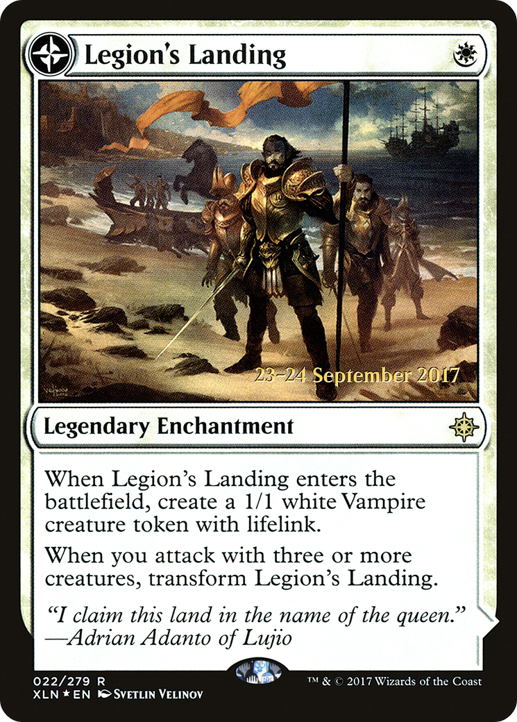 Legion's Landing // Adanto, the First Fort - Prerelease Promo [PXLN-22s]