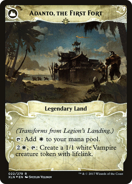 Legion's Landing // Adanto, the First Fort - Prerelease Promo [PXLN-22s]