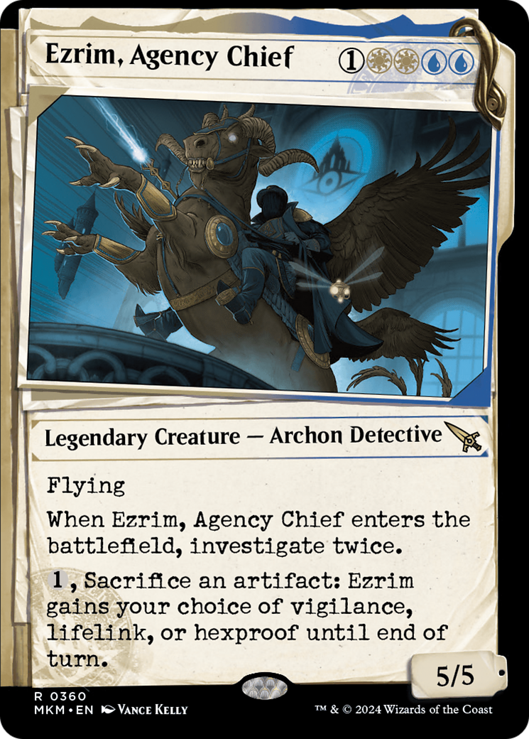 Ezrim, Agency Chief - Dossier Showcase [MKM-360]