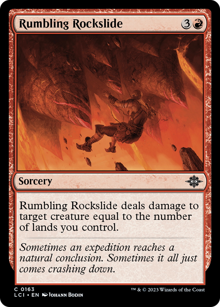 Rumbling Rockslide [LCI-163]