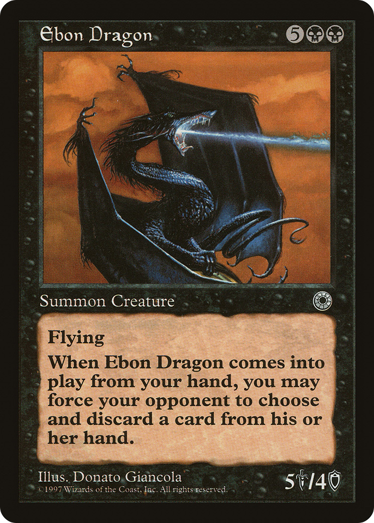 Ebon Dragon [POR-91]