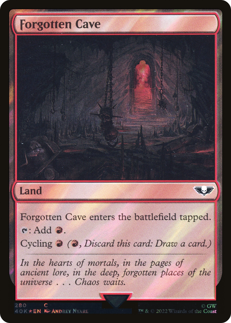 Forgotten Cave - Surge Foil [40K-280★]