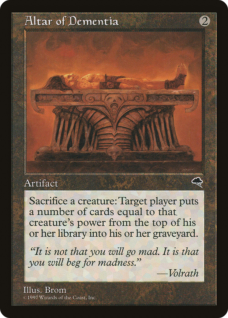 Altar of Dementia [TMP-276]