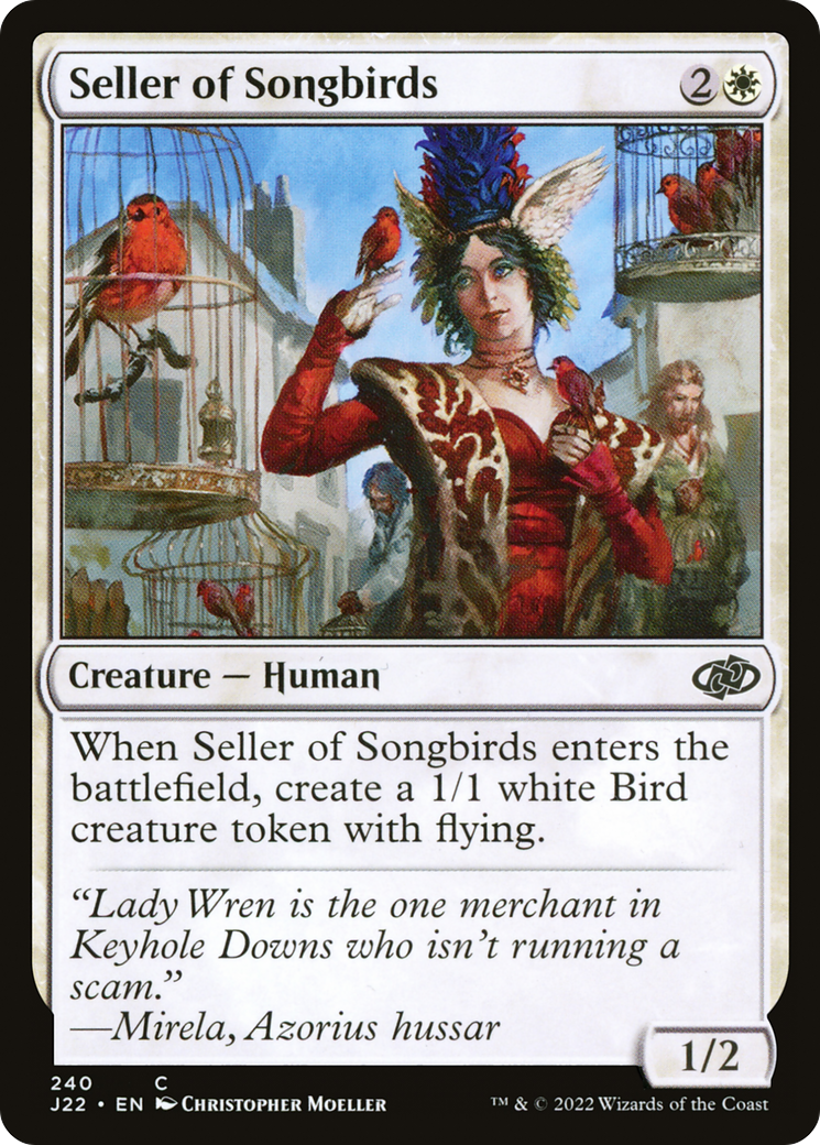 Seller of Songbirds [J22-240]