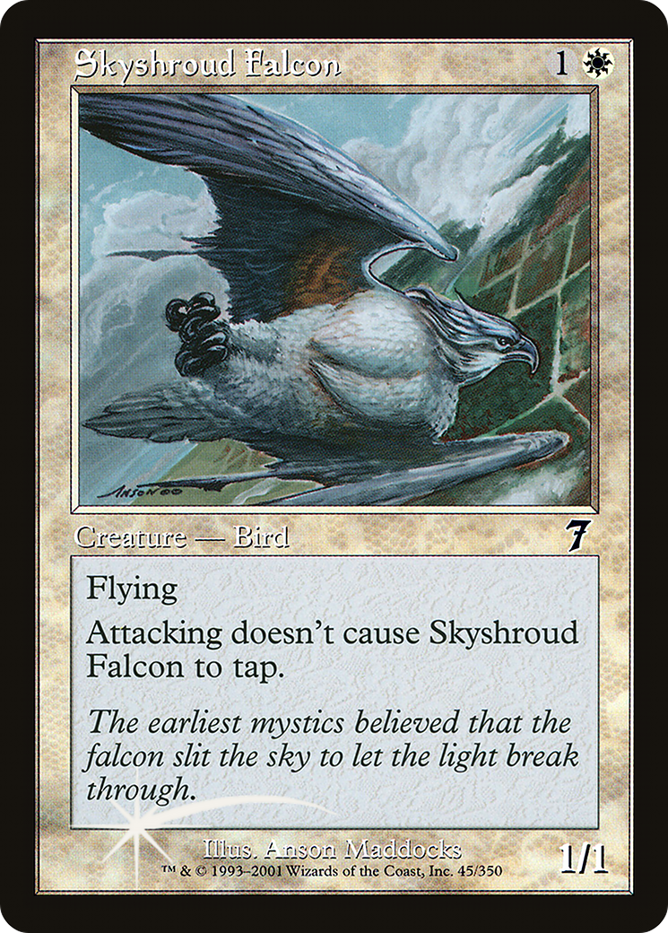 Skyshroud Falcon [7ED-45★]