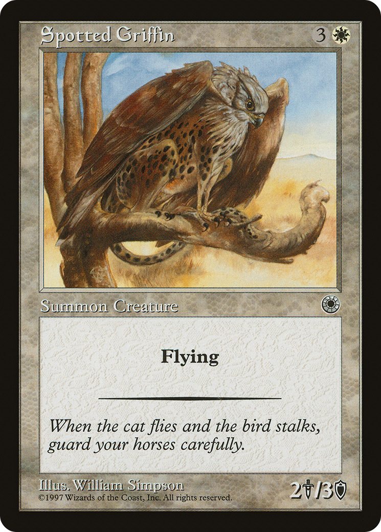 Spotted Griffin [POR-28]