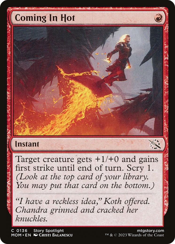 Coming In Hot [MOM-136]