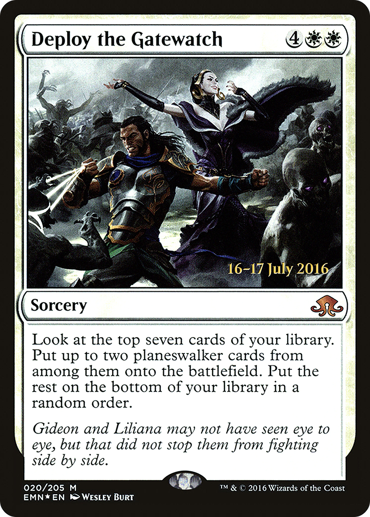 Deploy the Gatewatch - Prerelease Promo [PEMN-20s]
