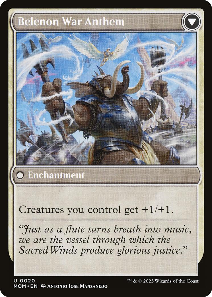 Invasion of Belenon // Belenon War Anthem [MOM-20]